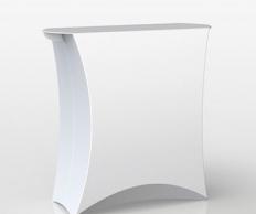 Фото Прилавок flux counter white