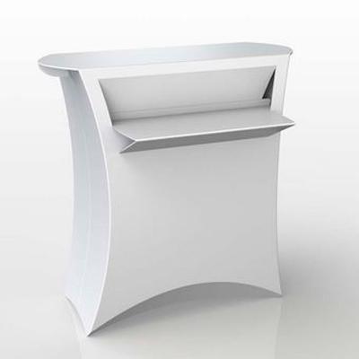 Фото Прилавок flux counter white